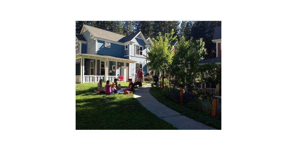 Nevada City cohousing: Photo Credit by Charles Durrett Nevada City cohousing: Photo Credit by Charles Durrett