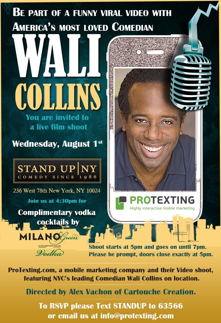 StandupNY invitation August 1